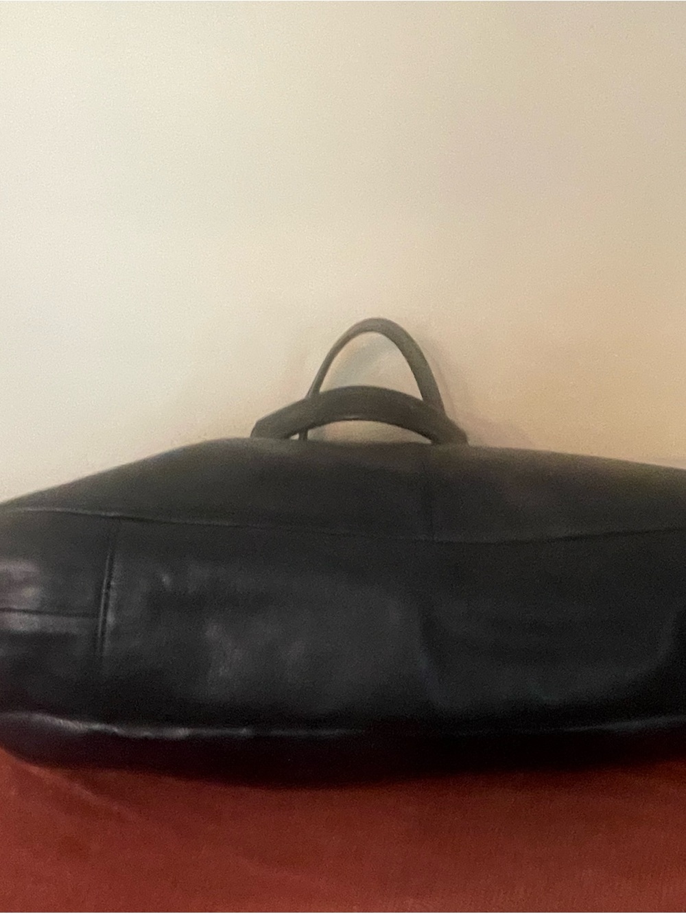 Coach Ashley Black Leather Convertible Satchel - Picture 10 of 12